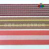 Fabricantes de fitas produzem fita de poliéster e algodão de duas cores de 38 mm, fita de poliéster e algodão de cor intermediária para malas e mochilas, fita de algodão