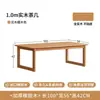 Mesa de Centro de Madera Maciza para Salas de Estar Pequeñas, Adecuada para Apartamentos Pequeños, Mesa de Té Vintage para Balcón, Mesa Pequeña para Ventana Saliente de Tatami, Mesa Kang