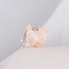 Indústria pesada Nepal coroa Diamond Ball em forma de coração rosa artesanal argila macia buraco reto contas transmissão ao vivo Bens de alta qualidade DIY contas soltas