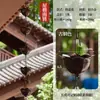 Corrente de chuva para pátio, corrente de drenagem, corrente de água de cobre, villa, pousada, corrente de água da chuva para beirais de templo estilo japonês, sino de chuva