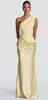 Vestido Asimétrico sin Mangas para Mujer Primavera 2026, Corte Ajustado, Bodycon Largo, Estilo Elegante de Socialité, Vestido de Retazos de Color Sólido