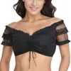 2024 Nuevo Ropa Ding Dong Blanco y Negro Ropa Oktoberfest Alemán Falda de Cerveza Top Camisa de Manga Corta Mujer