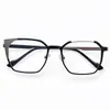 Las Gafas con Montura Negra Se Pueden Personalizar con Lentes Graduados, Lentes Fotocromáticos o como Gafas Lisas para Mujeres y Hombres, con Monturas Grandes, Sin Graduación y Protección contra la Luz Azul