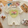 [Descuento] Ropa infantil de primavera y verano, ropa de bebé, mono de bebé, traje dividido, abrigo de primavera para niños y niñas