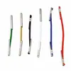 Fio Elástico para Etiqueta de 1,5 mm com Fechos de Garra Metálica em Ambas as Pontas, Cordão Elástico para Embalagem de Joias e Etiquetas, em Estoque