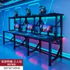 Mesa de Escritorio Pato Pato para Cafetería de Internet Mesa Gruesa para Hotel Hogar Mesa de Escritorio para Computadora de Juegos Mesa y Silla para Cafetería de Internet Mesa de Competición