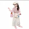 Camiseta Súper Linda de Manga Larga para Niña 2026 Nueva Elegante Rosa Adorable Atuendo de Otoño Camiseta Básica para Niñas en Otoño