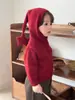 Cardigan de Tricô com Capuz e Estampa de Estrelas Divertidas para Bebê, Novo Estilo Primavera/Outono, Suéter Macio Verde Matcha Chapéu de Mago para Meninos e Meninas