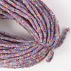 Touca Colorida Fio Misturado à Mão Fio de Arte de Nicho Fábrica de Fios para Tricô à Mão Faixa de Cabelo Brincos Joias Fornecimento Direto da Fábrica