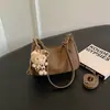 Bolsa de Mão Simples de Cor Sólida de Alto Valor, Nicho, Nova para o Outono de 2026, Sensação Relaxada, Personalidade, para o Trabalho, Bolsa de Ombro Fashion
