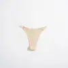 Tanga Transparente Sexy Invisible de Cintura Europea y Americana, Sin Costuras, de Seda de Hielo, con Refuerzo de Algodón, Bragas para Mujer