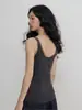 Elegante camisola de punto con escote en V y encaje para mujer, nuevo top casual versátil de color liso ajustado para el verano 2026