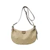 2025 Nuevo Bolso para Mujer Accesible para Presbicia Lujo Gran Capacidad Moda Retro Albóndiga Hombro Único Cruzado Luna Creciente