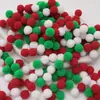 Poliéster Color Alta Elasticidad Pompon Bola de Felpa Pequeña Niños de Jardín de Infancia DIY Decoración Hecha a Mano Material Accesorios Pompon Pequeño
