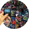 100 Peças de Estilo 1 da Banda Sevenfold. Rocha. Adesivos de graffiti. Adesivos Impermeáveis para Bagagem de Guitarra Capacete DIY