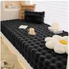 Cojín para Ventana Saliente Color Crema Cojín para Repisa de Ventana 2026 Nuevo Conejo de Peluche Alfombrilla para Balcón de Dormitorio Principal Artefacto para Renovación de Ventana Saliente Invierno