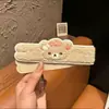 Pinzas para el pelo suaves y lindas con forma de gato de dibujos animados y cierre de velcro, dulces y versátiles, perfectas para niñas, y una herramienta de peinado para arreglar mechones sueltos y flequillo
