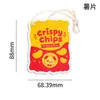 Esponja de algodón de pulpa de madera estilo snack transfronteriza, esponja de limpieza de cocina natural y biodegradable, bloque de esponja comprimido de dibujos animados