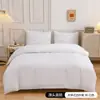 Conjunto de Lençol e Fronha de Cor Sólida Quatro Peças Moderno Simples Comércio Exterior Transfronteiriço Conjunto de Roupa de Cama Capa de Edredom Venda por Atacado