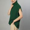 Otoño e invierno 2023 nueva ropa de mujer de comercio exterior Amazon AliExpress caliente top sin mangas de cuello alto suéter casual de moda