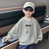 Sudadera de Manga Larga de Otoño para Niños 2026 Nueva Elegante Ropa de Otoño para Bebé Top Niños Pequeños Guapo Moda Ropa de Moda