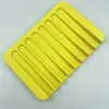 Estante de jabón creativo de silicona para baño, alfombrilla de silicona para jabón, caja de jabón, soporte para jabón, estante de almacenamiento de jabón con drenaje, alfombrilla