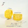 Anillo Dorado Puzuo Mismo Estilo Antiguo Oro Brillante 24K Atrae Fortuna para Hombre, Anillo Dominante de Jefe Ajustable