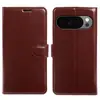 Capa de Couro Flip para Google Pixel 10/9 Pro/8a com Padrão Cavalo Louco, Porta-Cartões, Suporte, Capa Protetora