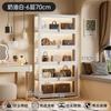Vitrina para Bolsos con Cerradura e Iluminación Gabinete Acrílico Transparente Tres Lados Adornos Cosméticos Joyería Gabinete de Almacenamiento con Puerta abatible