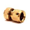 Conector rápido de cobre para agua 4 puntos cobre puro pistola de agua conector de manguera de agua lavado de autos riego de jardín 1/2
