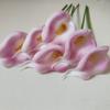 PU Calla flor mini calla flor de casamento segurando flor decoração de casa simulação flor atacado
