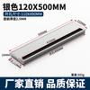 Caja Roscada de Aleación de Aluminio con Cepillo, Cubierta de Agujero Roscado para Mueble de TV, Cubierta Decorativa para Escritorio de Escritorio, Cubierta Cuadrada