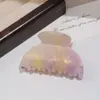Presilha de Cabelo de Acetato Estilo Coreano para Mulheres, Nova Presilha Pinça de Rabo de Cavalo Alto Estilo Chinês para a Parte de Trás da Cabeça, Novo Modelo 2026