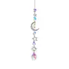 Atravessando Fronteiras PDD Pegador de Sol Planeta Via Láctea Estrela de Cristal Lua Pingente de Iluminação Iluminação de Casa e Jardim Decoração