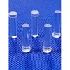Coluna Guia de Luz Transparente LED Ldk5.0 com Cabeça Plana e Design de Entalhe, Tipo Push-Pin Coluna Guia de Luz de PC Luz Indicadora Coluna Translúcida