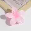 Grampo de Cabelo Flor de Ovo Colorida Europeu e Americano Cruzado Prendedor de Cabelo Flor Prendedor de Cabelo para Feriado Venda Quente Prendedor Lateral de Cabelo Prendedor de Cabelo Shark Clip Feminino