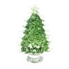 Mini árbol de Navidad de cristal, serie navideña, decoración para dormitorio, escritorio, Navidad, edición limitada, tres colores, superventas transfronterizos.