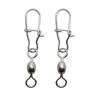 Conector de ocho anillos Luya de fábrica, pasador reforzado giratorio de estilo japonés, accesorios de pesca de cobre