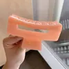 Acessório de Cabelo Presilha Tubarão Dongdaemun Coreano Novo Estilo Garra de Cabelo para Mulheres Coque Cheio Presilha Versátil Grampo de Cabelo Acessório de Cabelo