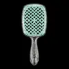 Peine Popular Transfronterizo de Malla Hueca tipo Panal Peine para Peinar el Cabello Niñas Hogar Portátil Peine Anti-Nudos