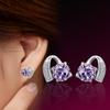 Pendientes de circonita con microincrustaciones de moda nacional en vivo, joyería plateada, pendientes Meiyi, regalo para novia estudiante femenina, joyería