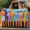 2026 Nova Série Animal Cavalo Transfronteiriça Bolsa de Viagem Acolchoada Portátil para Curta Distância Bolsa Multifuncional para Esportes Fitness