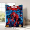 Aire Acondicionado Manta de Spider-Man Manta de los Vengadores Manta para Sofá Drama Manta de Marvel Hogar Nuevo Producto Fábrica de Impresión