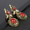 Pendientes decorativos pequeños de estilo étnico retro europeo y americano Suministro de fabricantes de origen Yiwu AliExpress WISH boutique Nuevo