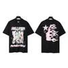 Transfronterizo 24ss Hell Star Hellstar Estilo Europeo y Americano High Street Manga Corta Tendencia Camisetas para Hombre y Mujer Belleza de Nicho Marea