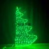 Caixa de presente do fabricante Balão de paisagem LED festivo criativo LED Árvore de Natal Lâmpada de rua em forma de poste Lanterna