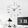 Personalidad Creativo Hogar Espejo Acrílico Reloj de Pared Decoración Sala de Estar Dormitorio Adhesivo de Pared Reloj DIY Reloj Silencioso