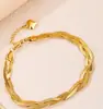 Pulsera única de diseño de nicho tejida a mano de acero de titanio para mujer, pulsera personalizada de moda nueva europea y americana, no se decolora
