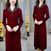 Vestido Slimming Diário para Ir ao Trabalho Acima do Joelho para Mulheres 2025 Verão Novo Design Solto e Versátil Tendência de Saia Longa