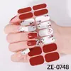 Zhengxiang pegatinas de uñas de dibujos animados nuevas transfronterizas lindas película de esmalte de uñas impermeables amor ins pegatinas de uñas pequeñas frescas